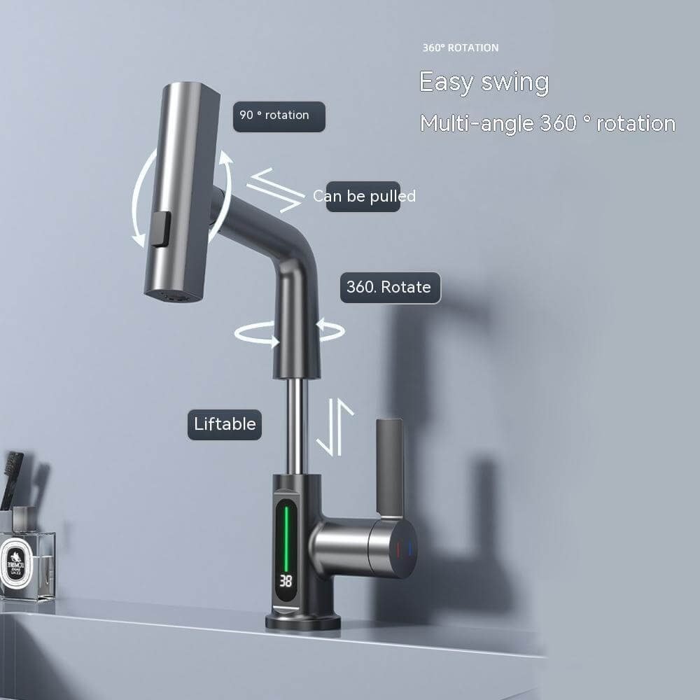 Digital Display Faucet