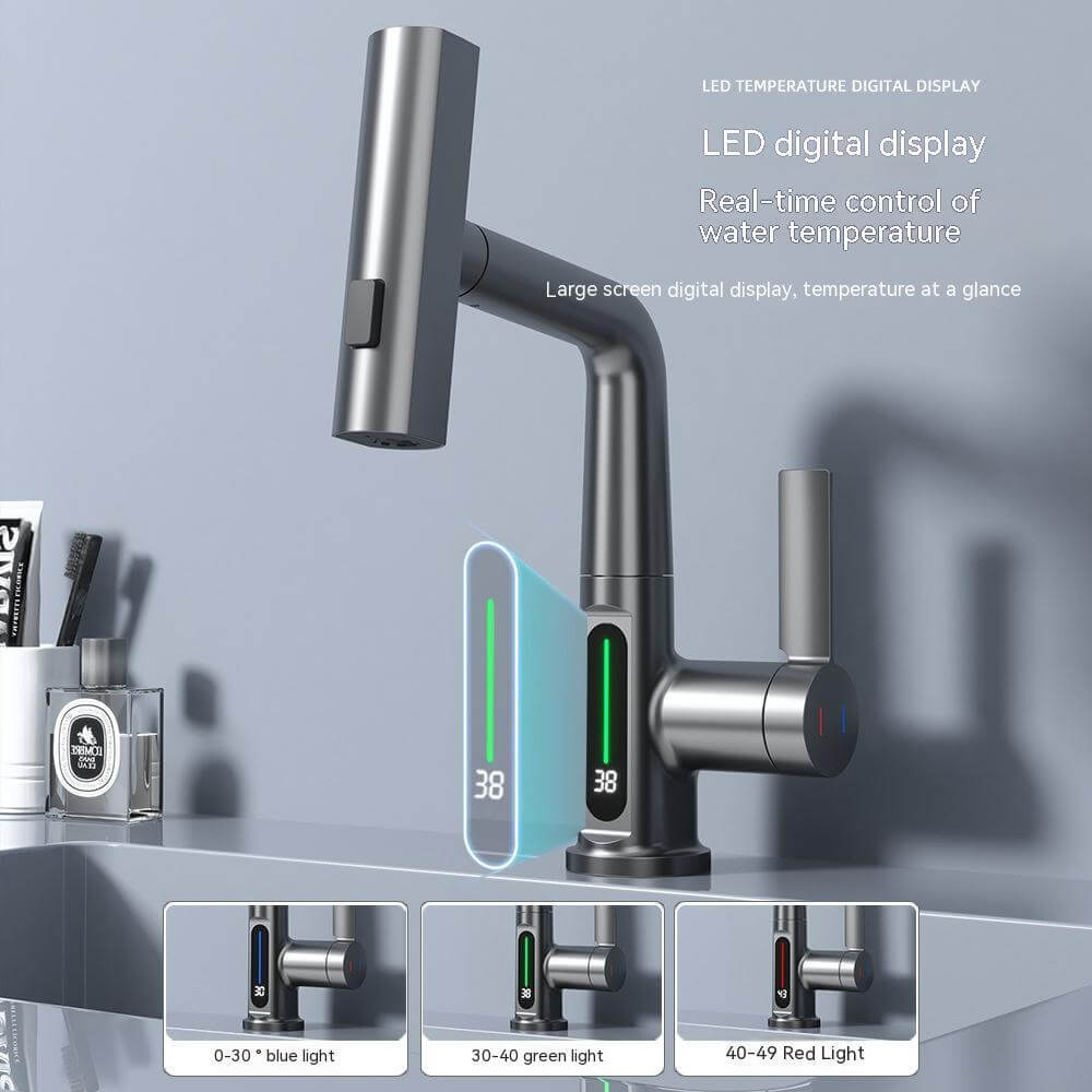 Digital Display Faucet